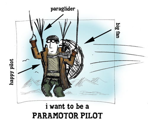 Quiero ser piloto de paramotor Quiero ser piloto de paramotor