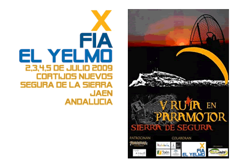 el yelmo 2009 ruta sierra de segura el yelmo 2009 ruta sierra de segura V Ruta en paramotor Sierra de Segura X FIA El Yelmo 2009
