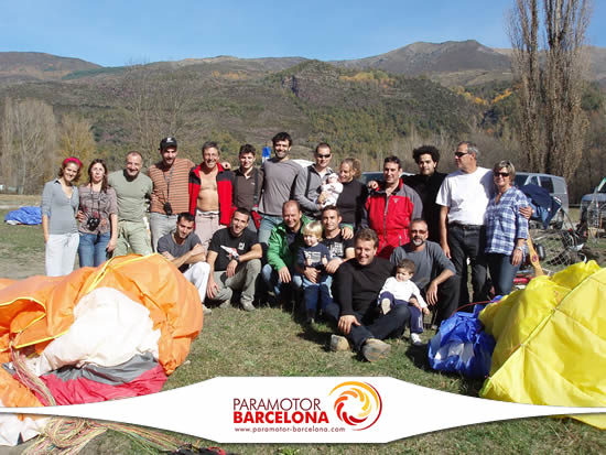 club paramotor barcelona castejon 2009p Ruta de paramotor Castejón de Sos   Maresme