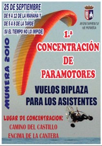 concentración paramotores munera