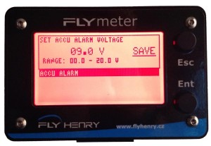 flymeter-menu-alarm-voltage flymeter menu alarm voltage 300x207 Review del Fly Meter, el todo en uno para nuestro trike.