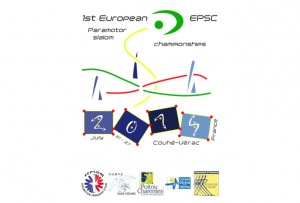 Campeonato Europeo de Slalom Paramotor epsc2014 couhe verac sponsors 664x450 300x203 Medalla de bronce para el Equipo Español de Slalom Paramotor.