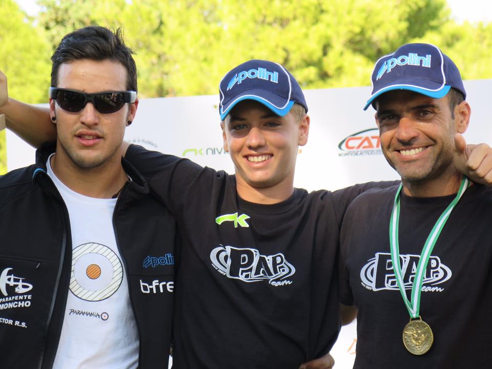 Podium Open Campeonato de Andalucía de Paramotor Slalom 10712953 764693500263686 3123759326491555425 n II Campeonato de Andalucía de Paramotor Slalom.