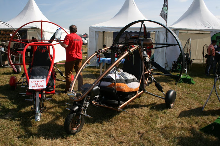 Paratrike Xcitor xcitor Primera edición de la Mondial Air de Paramotor.