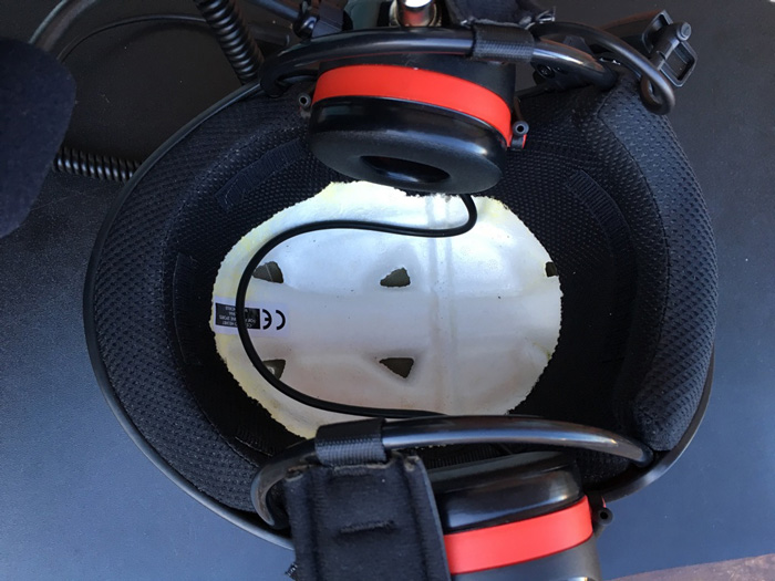 FN1 Paramotor Headset helmet (Bluetooth). cascos hscom 22 FN1 Paramotor Headset helmet (Bluetooth).