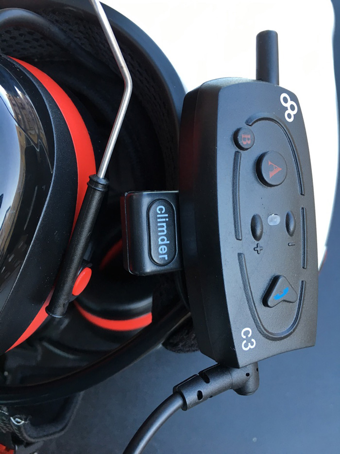 FN1 Paramotor Headset helmet (Bluetooth). cascos hscom2221111 FN1 Paramotor Headset helmet (Bluetooth).