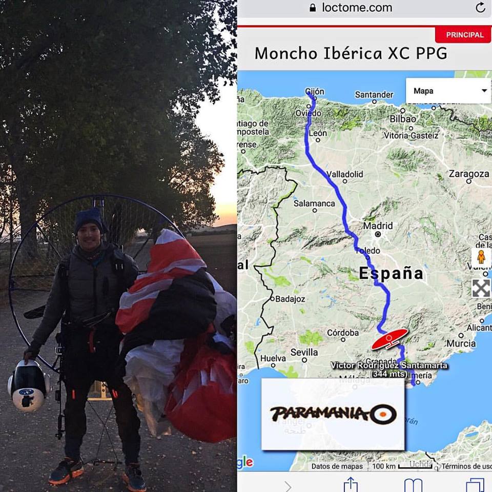 España de norte a sur en paramotor. 14650620 10210455350517021 3008201855508998592 n Cruzar España de norte a sur en paramotor, por una buena causa.