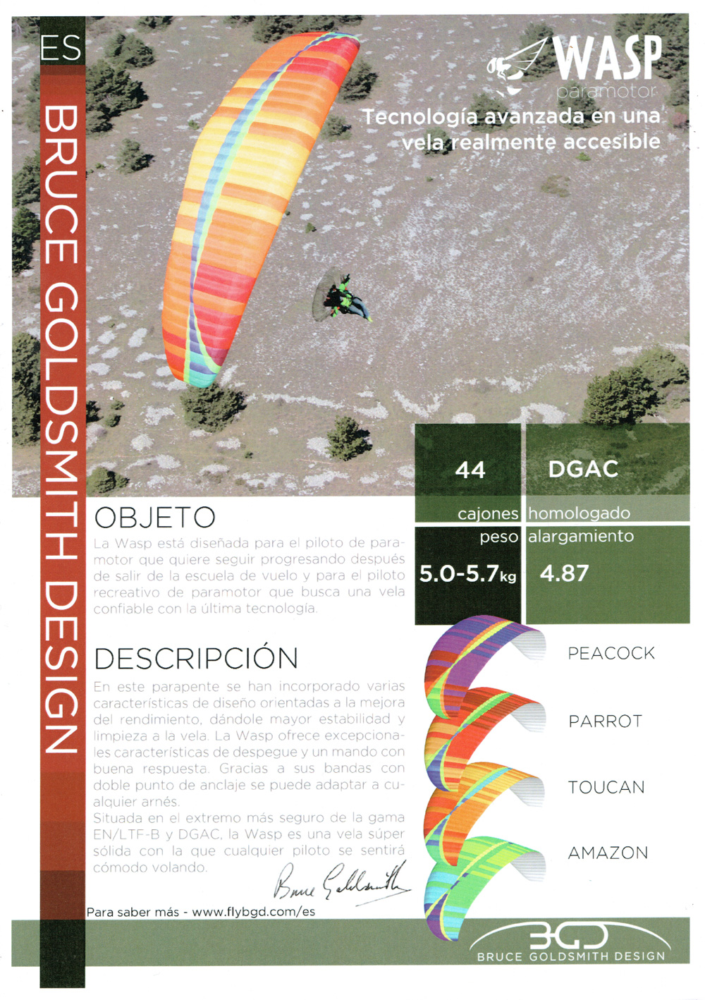 Wasp de Bruce Goldsmith Design. Airwind las Candelas 2017. airwind00 Las Candelas 2017