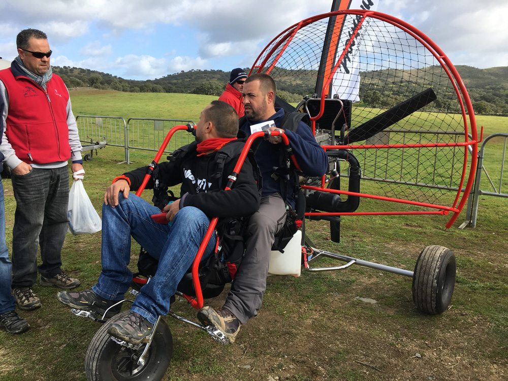 Paratrike Biplaza de Liberty2fly. Las Candelas 2017. liber10 Las Candelas 2017